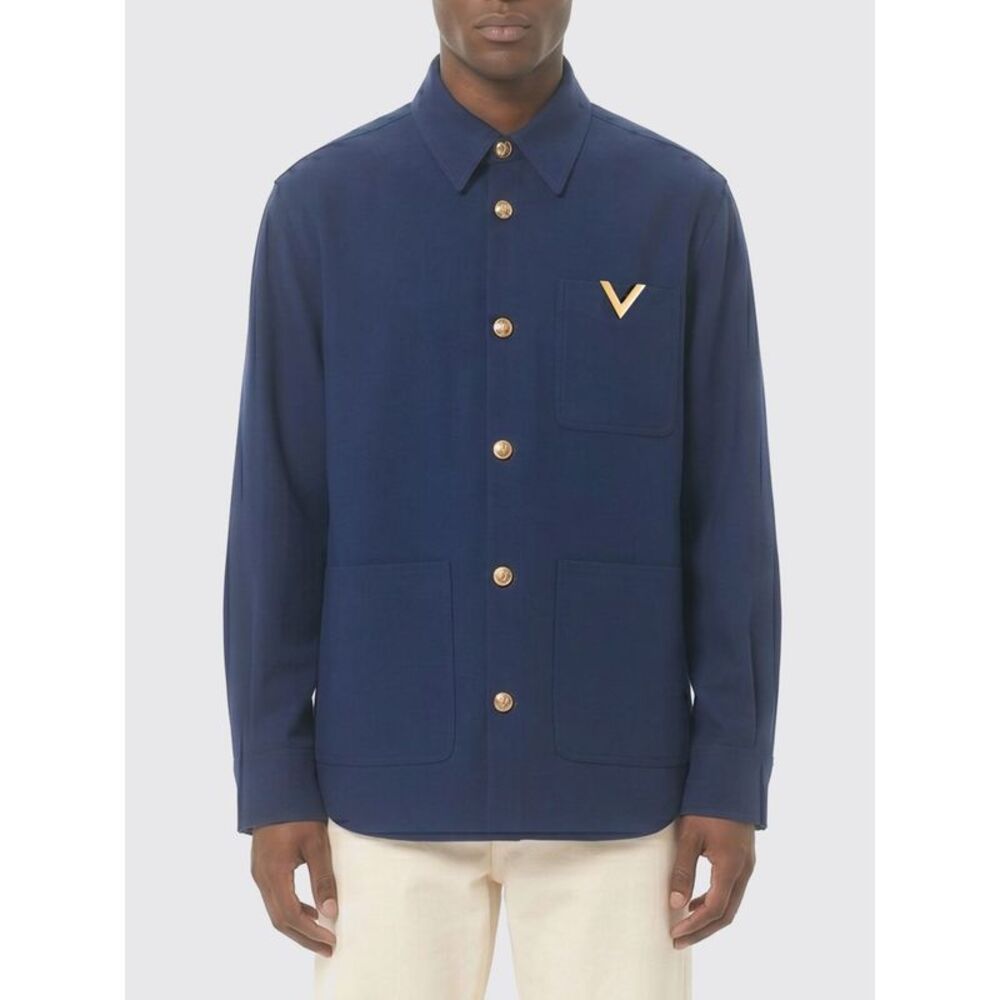 Valentino Shirt Men Blue
